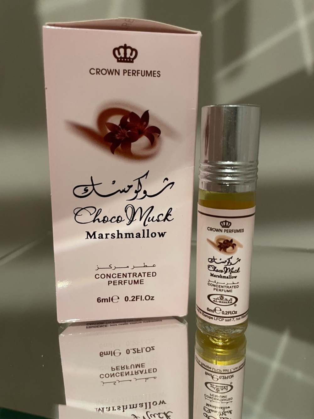 Choco Musk Marshmallow Concentrated Perfume - Pink